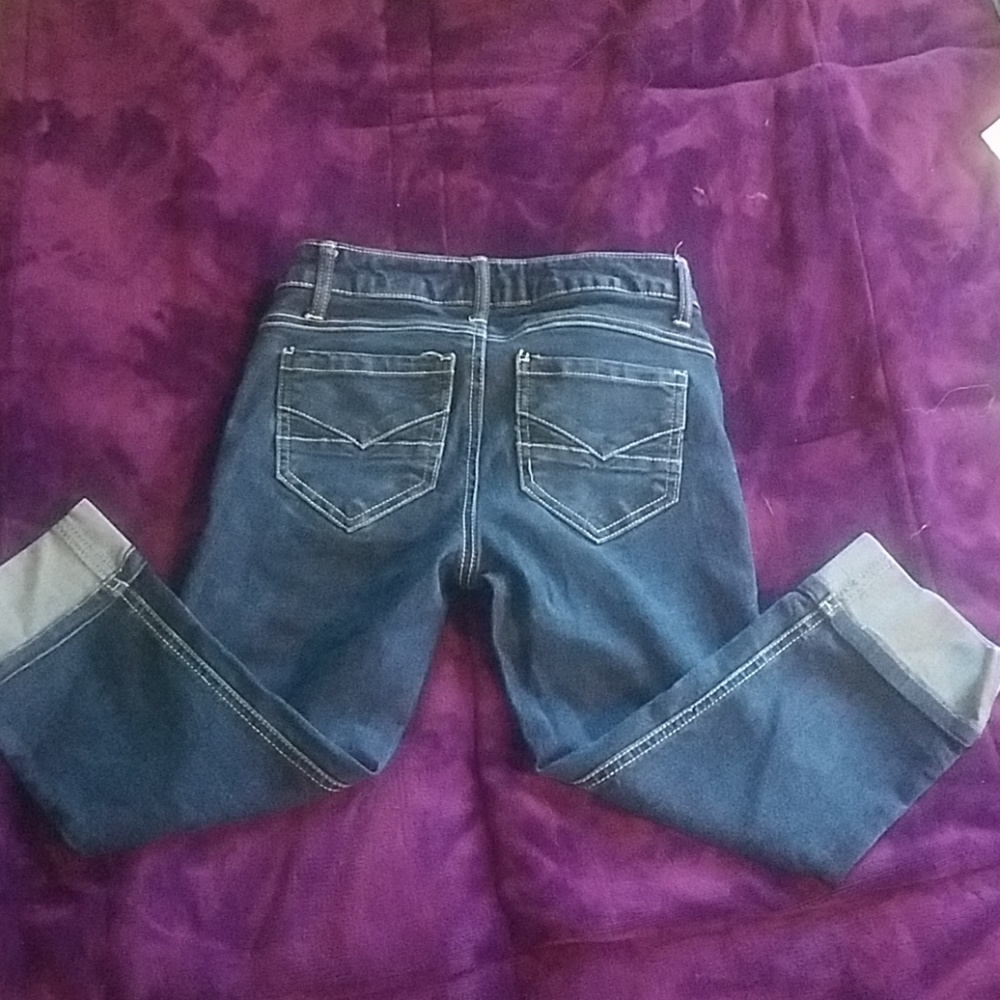 Juniors jean capris